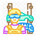 Automotive Body Glass Icon