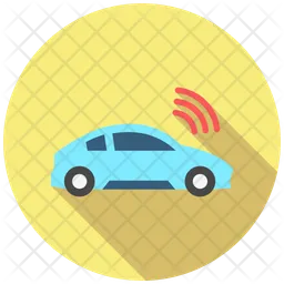 Autonomes Auto  Icon