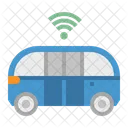 Autonomous Bus  Icon