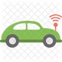 Autonomous Car Driverless Icon