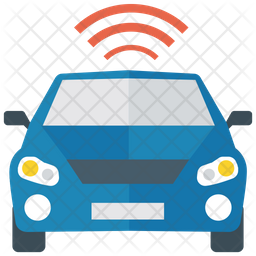 Autonomous Car Icon