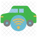 Autonomous Car Vehicle Icon