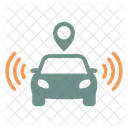 Autonomous Car Iot Internet Of Things Icon