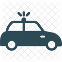 Autonomous Car Cop Police Car Icon