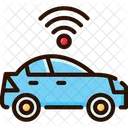 Self Driving Cars Autonomous Car Ai Icon