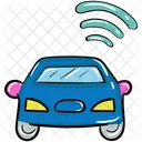 Autonomous Car  Icon