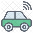 Autonomous Car  Icon