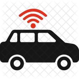 Autonomous Car  Icon