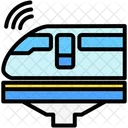 Autonomous Train Vehicle Icon