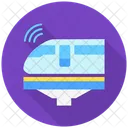 Autonomous Train Vehicle Icon