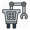 Robotics Artificial Brain Icon