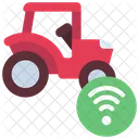 Autonomous Tractor Autonomous Smart Tractor Icon