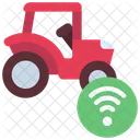 Autonomous Tractor Autonomous Smart Tractor Symbol