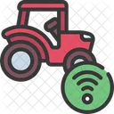 Autonomous Tractor Autonomous Smart Tractor Icon