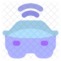 Autonomous Vehicle  Icon