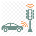 Autonomous Vehicle Car Car Service Icon