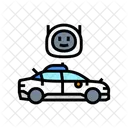 Autonomous Vehicle Industry Icon
