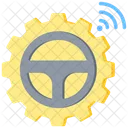 Autonomous Vehicle  Icon