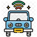 Autonomous Vehicle  Icon