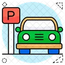 Parkplatz  Symbol