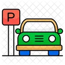 Parkplatz  Symbol