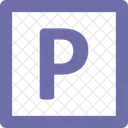 Auto Parkplatz Symbol Symbol