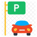 Parkplatz  Symbol