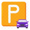 Parkplatz  Symbol