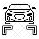 Autorampe Fahrzeug Auto Icon