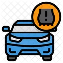 Autoreifendruck  Symbol