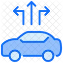 Auto Richtung  Symbol