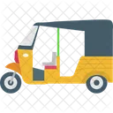 Autorickshaw Rickshaw Transport Icon