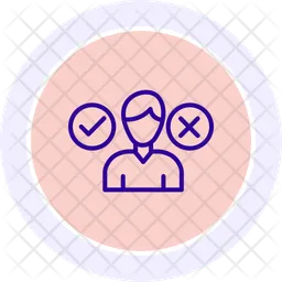 Autoridad para la toma de decisiones  Icono