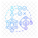 Kreditautorisierung Autorisierung Berechtigungssicherheit Symbol