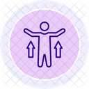 Icono De Linea De Autorrealizacion Icono