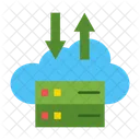 Autoscaling Cloud Database Icon
