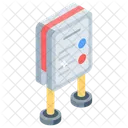 Autoservicio Quiosco Panel Icono