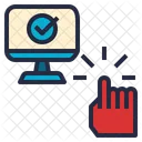 Autoservicio En Linea Icono