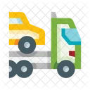 Autotransport Autotransporter Autoauslieferung Symbol