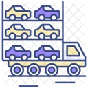 Autotransporter Transport Autotransportanhanger Icon