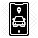 Autovermietungs-App  Symbol