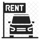Autovermietung  Symbol