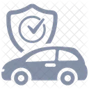 Auto Versicherung Schutz Icon