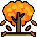 Autumn Tree Leaf Icon