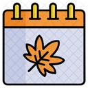 Autumn Maple Leaf Icon