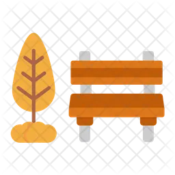 Autumn Bench  Icon