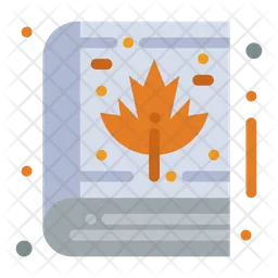 Autumn Book  Icon