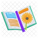 Autumn Book Journal Diary Icon
