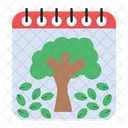 Autumn Calendar  Icon