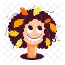 Autumn Girl  Icon